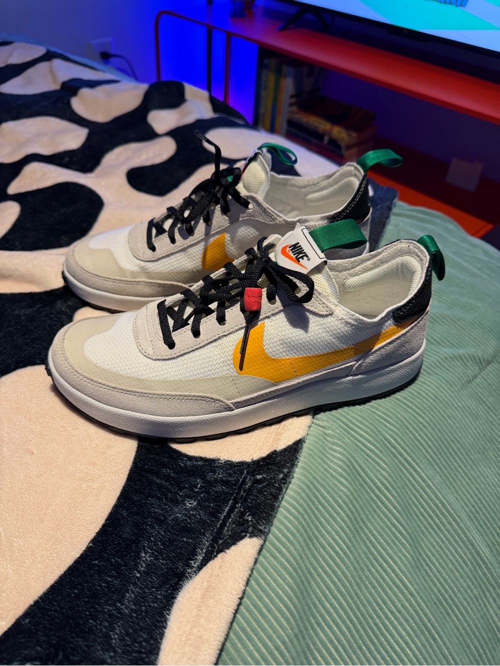 NikeCraft-Tom Sachs General Purpose Shoe (Bricolage -green/yellow